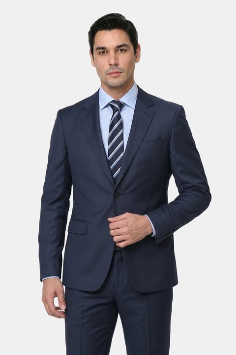 Regular Fit Suit Dark Blue