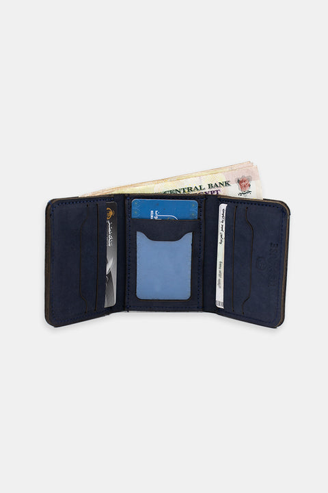 Plain Wallet Dark Blue