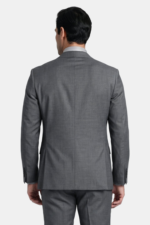 Regular Fit Suit Gray