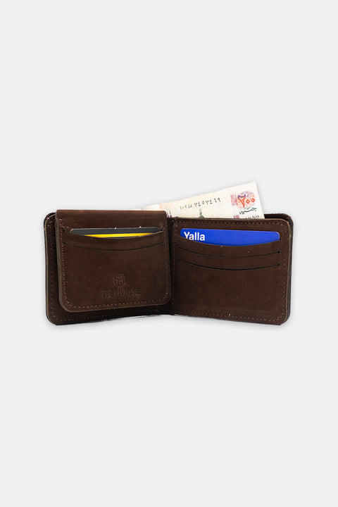 Plain Wallet Brown