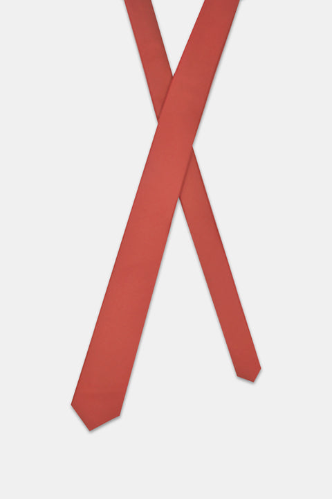 Jacquard Tie 6 cm Red