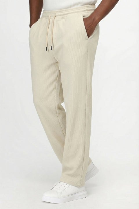 Sweat Pants Relax Fit Beige