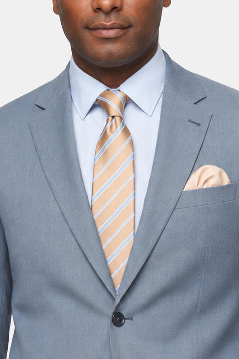 Slim Fit Suit Light Blue