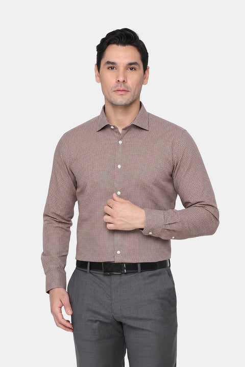 Milano Shirt Slim Fit Beige