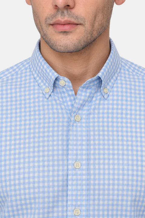 Milano Shirt Regular Fit Light Blue