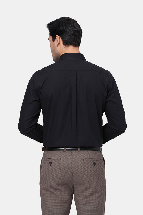 Classic Shirt  Regular Fit  Black