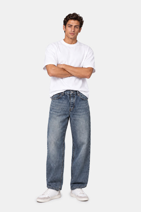 Wide Leg Trousers Jeans Blue