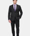 Slim Straight Fit Suit Black