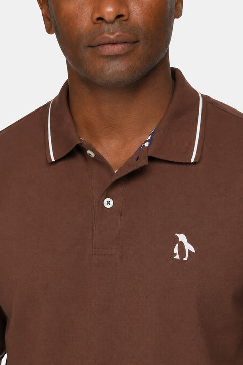 Polo Shirt Regular Fit Brown