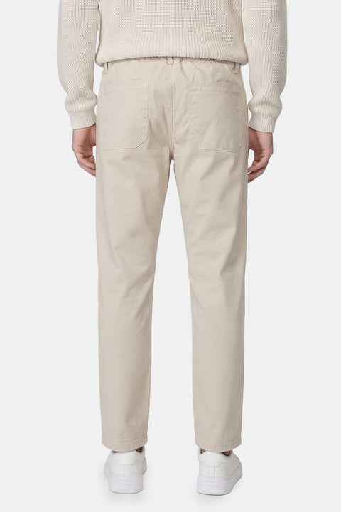 Slim Straight Chino Beige