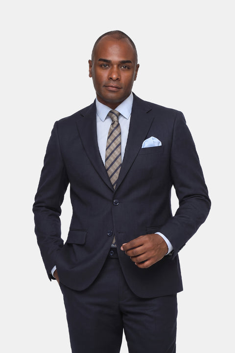 Regular Fit Suit Dark Blue