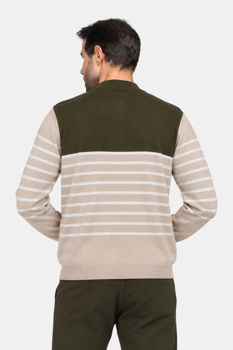 Regular Fit Pullover Beige