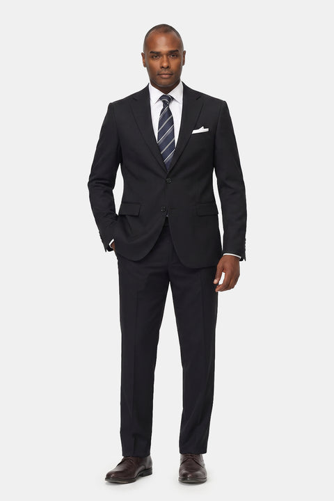Regular Fit Suit Black