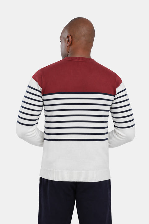Regular Fit Pullover White