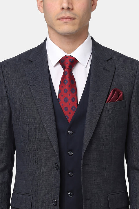 Slim Fit Suit Blue