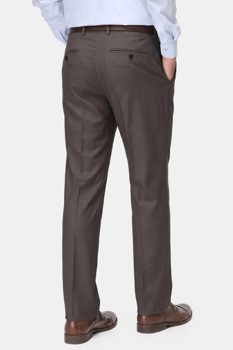 Slim Straight Fit Classic Pants Green
