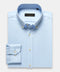 Regular Fit Shirt Oxford Light Blue 100% Cotton