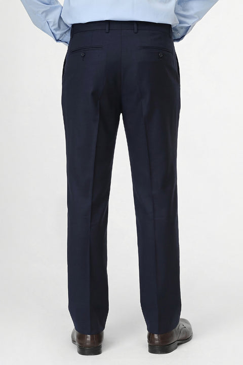 Regular Fit Classic Pants Dark Blue