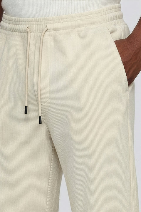Sweat Pants Relax Fit Beige
