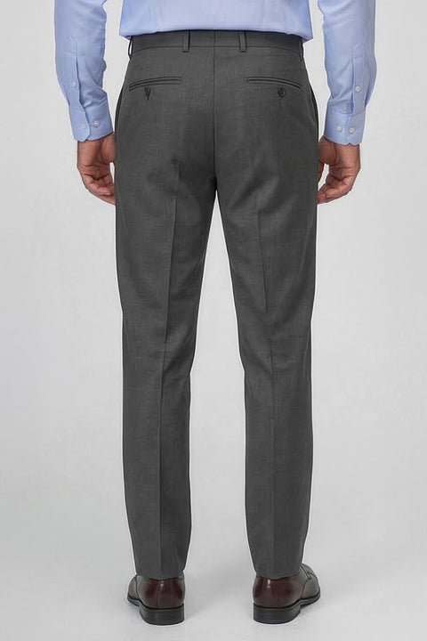 Regular Fit Classic Pants Gray
