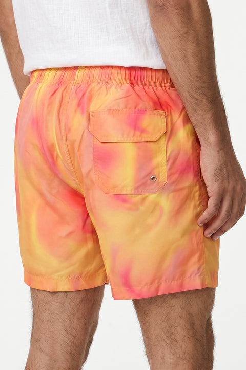 Regular Fit Swim Suit Orange