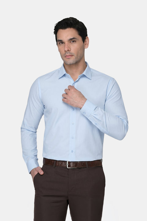 Classic Shirt Slim fit Light Blue