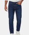 Slim Straight Fit Trousers Jeans Blue