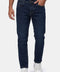 Slim Straight Fit Trousers Jeans Dark Blue