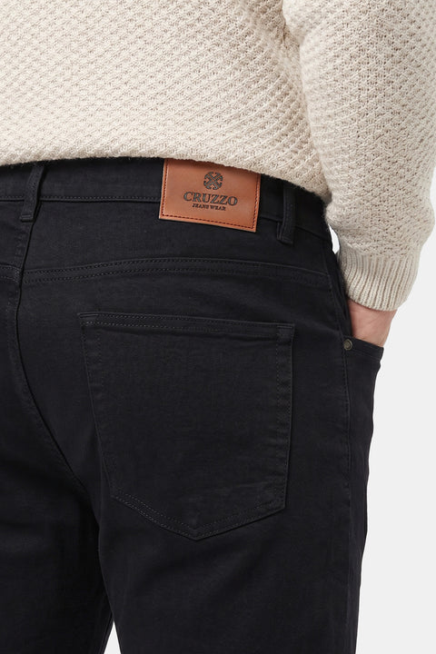 Slim Straight Chino Black