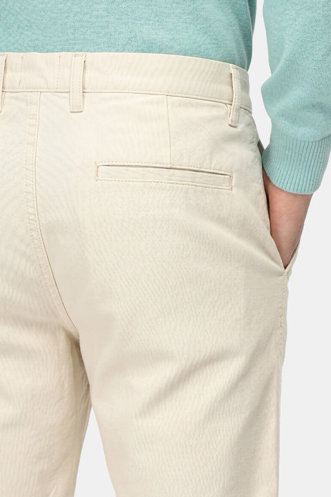 Relax Fit Chino Off White