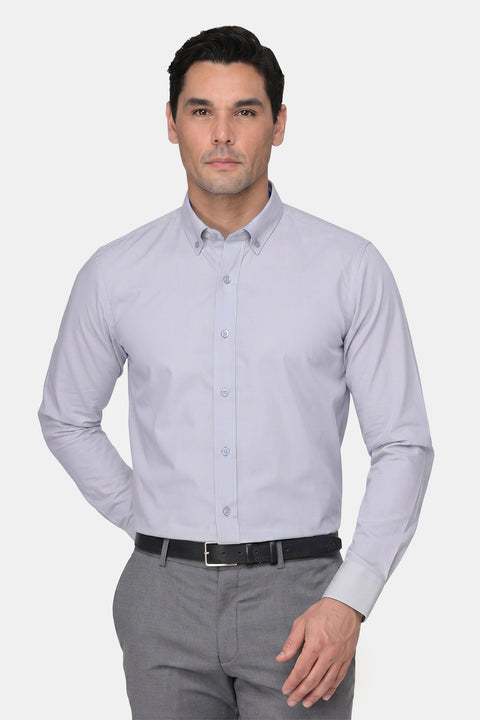 Classic Shirt Slim fit Light Gray