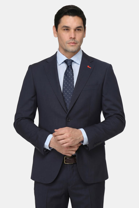 Slim Fit Suit Dark Blue