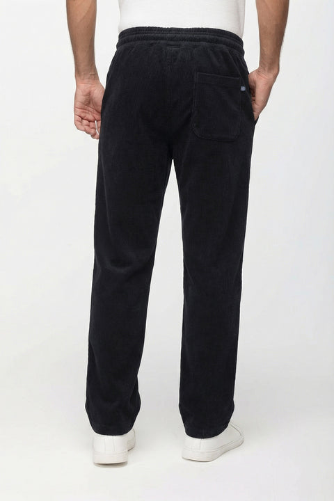 Sweat Pants Relax Fit Black