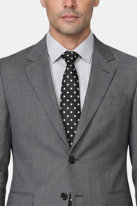 Regular Fit Suit Gray
