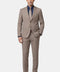 Regular Fit Suit Beige