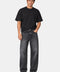 Wide Leg Trousers Jeans Gray