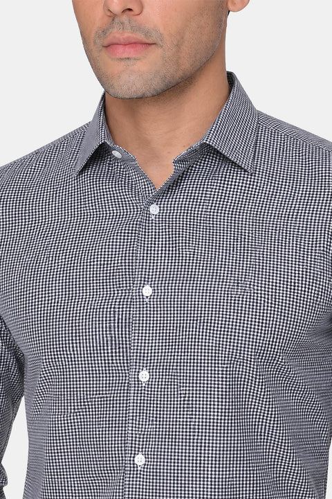 Milano Shirt Slim Fit Dark Gray