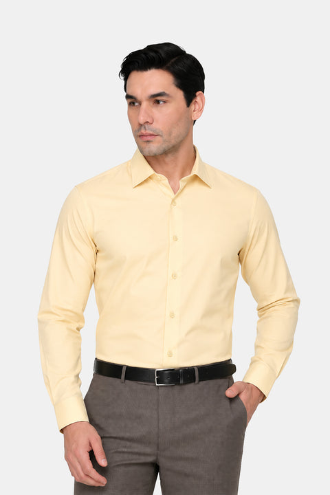 Classic Shirt Slim Fit Yellow