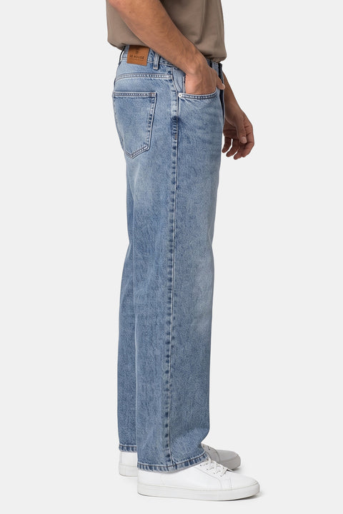 Wide Leg Trousers Jeans Light Blue