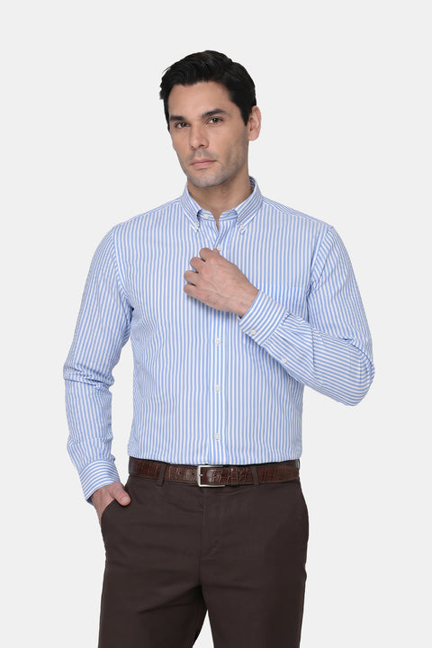 Milano Shirt Regular Fit Light Blue