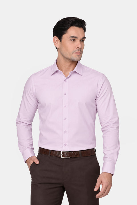 Classic Shirt Slim Fit Light Purple