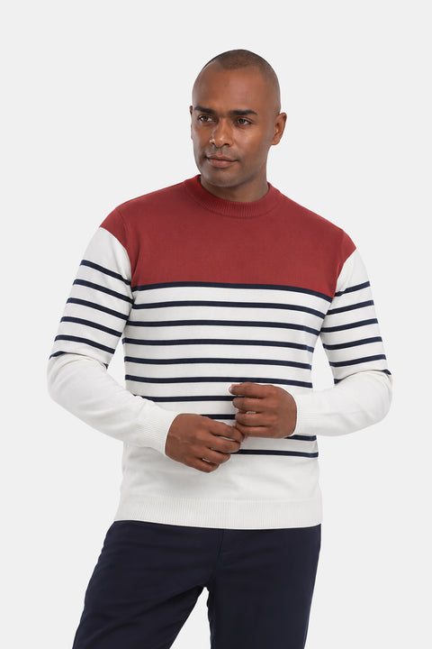 Regular Fit Pullover White