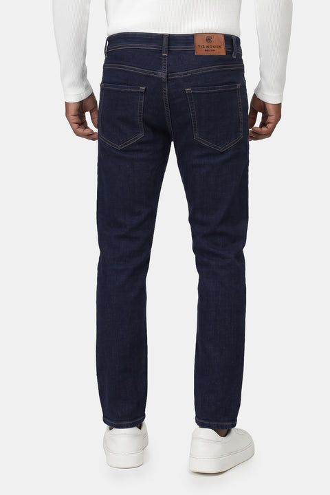 Slim Fit Trousers Jeans Dark Blue