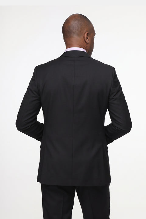 Slim Fit Suit Black