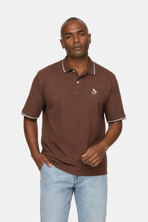 Polo Shirt Regular Fit Brown