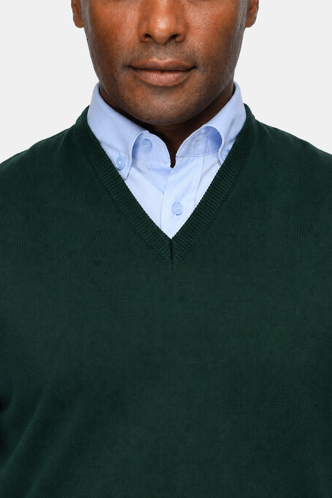 Regular Fit Gilet Green