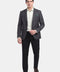 Slim Straight Fit Suit Gray