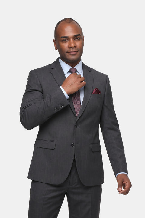Regular Fit Suit Gray