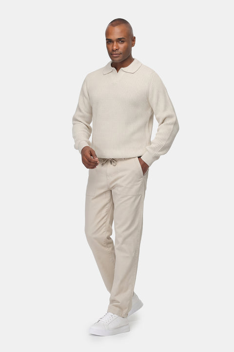 Slim Straight Chino Beige