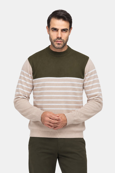 Regular Fit Pullover Beige